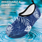 Deevike Water Shoes for Women Men Barefoot Quick-Dry Aqua Socks Slip-on for Beach Swim Surf Yoga Exercise