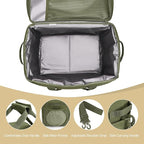 Cooler Bag 48-Can Insulated Leakproof Soft Cooler Large Collapsible Portable Travel Cooler Bags 32L for Picnic, Waterproof Soft Ice Chest for Camping, Beach, Fishing, Outdoor - 32 Quart