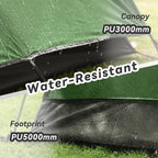 Forceatt Camping Tent 2/3/4 Person, Professional Waterproof & Windproof Lightweight Backpacking Tent Suitable for Outdoor,Hiking,Camping, Mountaineering and Travel