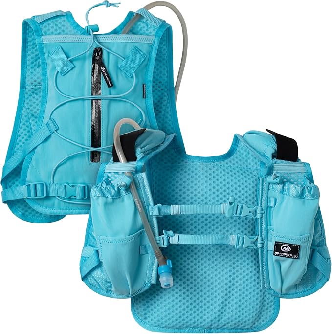 Orange Mud Endurance Pack V3.0 Running Vest – 2L Hydration Backpack for Trail Running, Hiking & Cycling – Lightweight, Breathable Mesh, Gear Pockets, Trekking Pole Loops