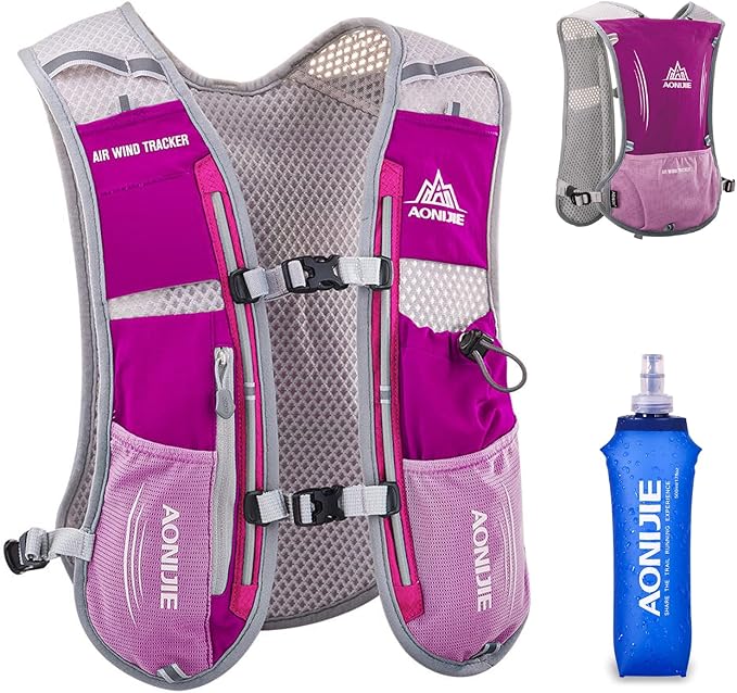 TRIWONDER Hydration Running Vest 5L Lightweight Water Pack for Men Women Hydration Backpack for Trail Race, Hiking, Cycling, Climbing, Camping, Jogging, Marathon