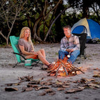 G4Free Beach Chair Folding Portable Beach Backpack Camping Chair for Adults with Mesh Back