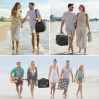 Maelstrom Soft Sided Cooler Bag, 30/40 Can Collapsible Insulated Ice Chest, Large Leakproof Camping & Travel Cooler for Kayaking & Beach