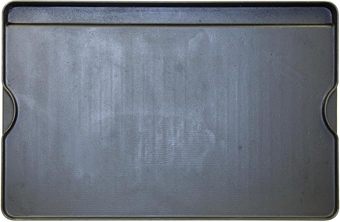 Camp Chef Reversible Pre-seasoned Cast Iron Griddle, Cooking Surface 16" x 24"
