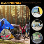 Hiboom Ground Anchor Screw Heavy Duty Earth Anchors Tent Stakes for High Wind with T Handle Hex Wrench Trampoline Hook Ground Stakes for Camping Canopies Car Ports Sheds