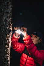 CLAYMORE 3Face Mini (Light Gray) - Lightweight and Portable LED Area Light for Outdoors, Camping, Tent, Emergency, and Industrial Use. Rechargeable Lantern with USB-C, Up to 60 Hours Battery Life.