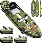 Adventure 12’×35"/39" Extra Wide Paddle Board, One-Stop Premium SUP Board Accessories, Tailored 5 Fins, Stable Inflatable Stand Up Paddle Boards for Youth/Adults of All Skill Levels