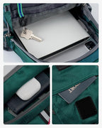 WATERFLY Packable Small Crossbody Sling Backpack Shoulder Chest Bag Daypack for Hiking Traveling