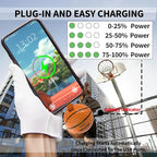 2000mAh Creative Golf Ball Power Bank, Emergency Mini Power Portable Charger USB-C, Compatible with iPhone15,16，17，15 Plus,15 Pro Max, Gift for Golf Lover Men Women (Basketbal Golf Power Bank)