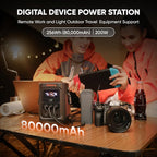 Jackery Explorer 240D Power Bank, 256Wh LiFePO4 Battery Portable Power Station, Charging Cable Included with 100W Soalr Panel