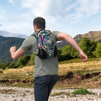 Lightweight Hydration Backpack, Running Backpack with 2L Water Bladder, Hydro Water Daypack for Cycling Hiking Rave for Men Women