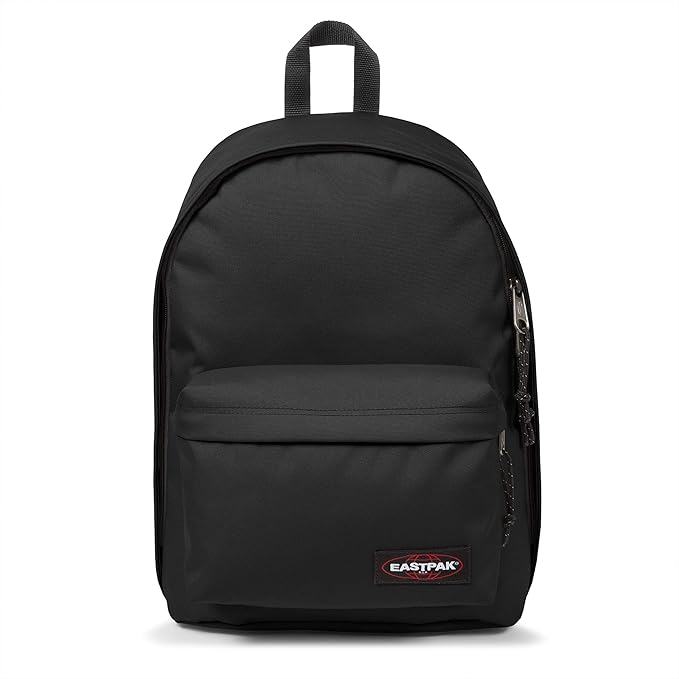 EASTPAK Out Of Office – 31L Backpack with Dual Compartments, 16” Laptop Sleeve, Security Pocket, Bottle Holder & Air Mesh Straps, Black