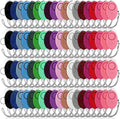 Kanayu 76 Pcs Personal Alarm Bulk 130DB Safe Sound Emergency Safety Self Defense Security Alert Keychain with Led Light Personal Protection Alarm for Women Girls Kids Elderly (Mixed Colors)