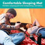 Ultralight Sleeping Mat - Inflatable & Compact Camping Air Mattress for Backpacking, Hiking