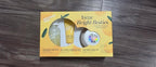 Saturday Skin 3-Piece Skin Care Set Yuzu Vitamin C Sleep Mask Yuzu Vitamin C Bright Toner and Eye Cream Overnight Facial Masks Korean Beauty Best Vitamin C Skincare Set