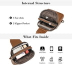 INICAT Sling Bag for Women Touchscreen Small Crossbody Cell Phone Purse Fanny Pack