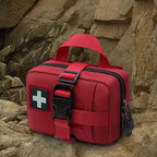 Upgrade Molle Rip Away Ifak Pouch, Tactical Small Belt First Aid Pouch Medical Utility EMT Pouch Only