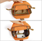 2 Pack Molle Pouches - Tactical Compact Water-Resistant EDC Pouch Bag Small Utility Pouch