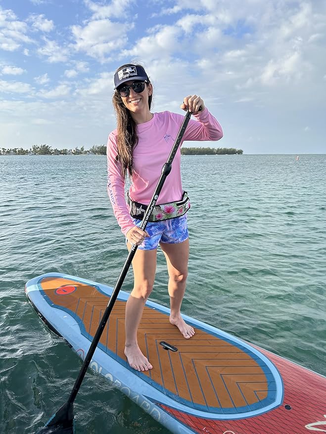 BLUESTORM Cirro 16 Manual Inflatable Belt Pack for Adults | US Coast Guard (USCG) Approved Life Jacket Waist Belt PFD for SUP Paddleboarding, Fishing & Kayaking