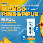 Liquid I.V.® Hydration Multiplier Sugar-Free - Mango Pineapple | Electrolyte Powder Drink Mix | 1 Pack (14 Servings)