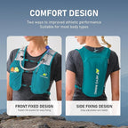 N NEVO RHINO Running Hydration Vest for Women 1.5L Water Bladder Backpack 5L Small -Lightweight Breathable Hydration Vest for Hiking Trail Running Cycling Marathon for Women