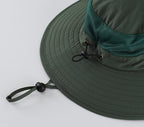 Home Prefer Outdoor UPF50+ Mesh Sun Hat Wide Brim Fishing Hat with Neck Flap Sun Hat for Men Women