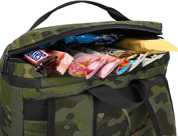 Kalesi Cooler Backpack 36 Cans Lightweight Insulated Backpack Cooler Leak-Proof Travel Camping Lunch Backpack Outdoor Cutlery Backpack for Men and Women