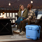 Coleman Pro Heavy-Duty 25qt Ultra-Light Premium Hard Cooler, Extra-Thick Insulation Keeps Ice up to 3 Days, 36-Can Capacity