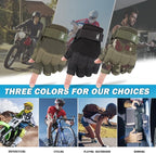 FIORETTO Fingerless Gloves, Half Finger Gloves for Driving, Cycling, Shooting, Hunting, Motorcycle, Climbing, Outdoor Work 215801