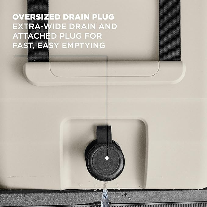 Coleman Pro Heavy-Duty 45qt Ultra-Light Premium Hard Cooler, Extra-Thick Insulation Keeps Ice up to 4 Days, 74-Can Capacity