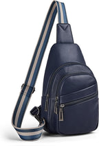 Sling Bag Crossbody Bags for Women Small Cross Body Bag Fanny Packs Chest Sling Purse for Daily Travel Leisure Sport