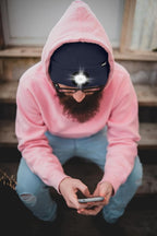 ATNKE LED Lighted Beanie Hat,USB Rechargeable 4 LED Running Headlamp Bright Cap with The Light Gifts for Men and Women