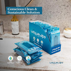 Flushable Wet Wipes for Travel & On-The-Go | 24 Pack - 14 Wipes Per Pack (336 Count) | XL Adult Cleansing Cloth for Men & Women | Hypoallergenic 100% Plant Based, Fragrance Free