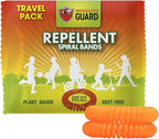 Mosquito Guard 20 Deet Free Mosquito Repellent Bracelets for Kids - Camping Essentials Bug Repellent Bracelets - Mosquito Repellent Outdoor Patio Bands - Summer Essential Bug Bracelets Repellent Kids