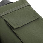 Outdoor - 2L Portable Water Canteen with Waist Bag, Multi Fuctional PVC Flat Camping for Surplus or Bushcraft Gear (OD Green)