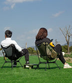 iClimb Ultralight Compact Camping Folding Beach Chair with Anti-Sinking Large Feet