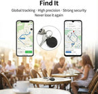 Air Tracker Tags-4 Pack, Bluetooth Tracker with Sound, Compatible with Google’s Find Hub (Android) and Apple Find My (iOS), for Keys, Wallets, Luggage, Pets, No Subscription (Black)