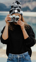 ATNKE LED Lighted Beanie Hat,USB Rechargeable 4 LED Running Headlamp Bright Cap with The Light Gifts for Men and Women