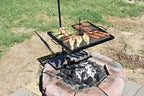 GameMaker Gravity Grill Extension Pole – Portable Cooking Grill Attachment for Campfires, Firepits & Open Flame Cooking – Ideal for Camping, Outdoor Fire Rings & Grilling on the Go