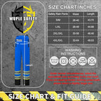 Hi Vis Rain Jacket, Rain Suits for Men with Removable Hood, Rain Coats for Men Interior Mesh, Class 3 High Visibility Rain Gear,Waterproof Zipper Blue S/M