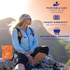 Emergency Food Bars - Fruity Hardtack, Mre Meals Military 2025, Emergency Meals Ration Bars, Camping Hiking Survival Food High Calorie Bars, 12 Count, Long Shelf Life