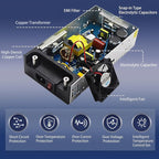 110V 120V to 12V Converter 30A 360W, AC to DC 12V Power Supply, 110V AC to 12V DC SMPS Voltage Transformer for LED Strip Light, 3D Printer, CCTV, Motor, Pump, Air Compressor (12V-30Amp-360W, 12V)