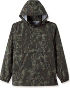 Outdoor Ventures Men's Rain Jacket Waterproof Lightweight Packable Rain Pullover for Hiking Golf Running