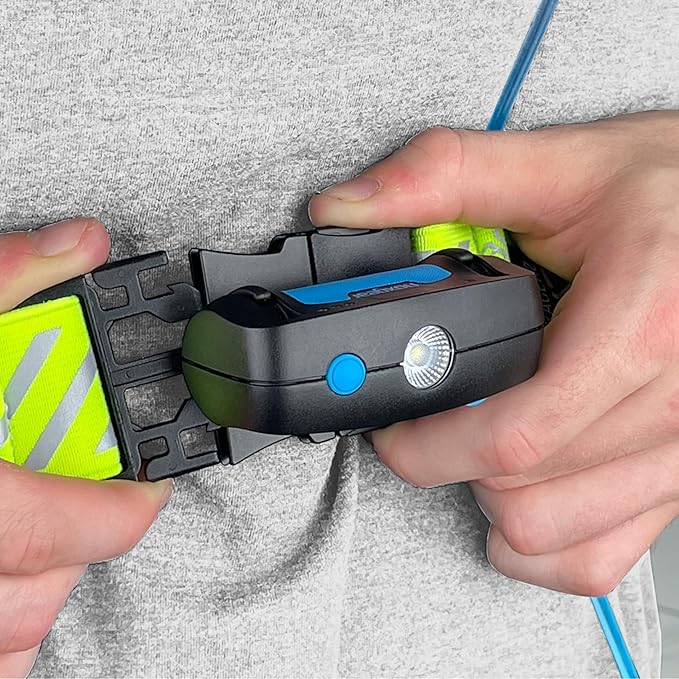 noxgear Tracer2 - Multicolor Illuminated, Reflective Vest for Running or Cycling (Rechargeable, Waterproof)