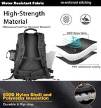 Tactical Backpack Military Hiking Daypack - Molle Backpack for Men 3 Day Assault Pack Bug Out Bag for Camping Travel Army Hunting Gym Rucksack Survival (Black)