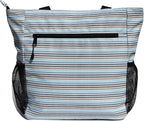 ESVAN Original Floral Tote Bag Large Shoulder Bag with Multi Pockets for Gym Travel Beach Daily Bags