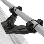 Kayak Paddle Holder, Kayak Accessories for Fishing, Dual Head Kayak Track Mount Accessories, Offset Paddle Holder for Kayaking, Kayak Rail Accessories