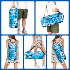 30L Waterproof Dry Bag with 20L Detachable Cooler, Dry Bag Cooler Backpack with Phone Pocket and Bottle Pouch, Suitable for Kayaking, Boating, Camping and Water Activities