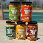 Twin Peaks Protein Puffs - (Nacho Cheese), Keto Friendly, Low Carb Snack (300g, 21g Protein, 2g Net Carbs, High Protein, Healthy Crunchy Snack)