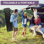 ZENPETIO 28In Folding Camping Cot for Adult, Portable Sleeping Cot with Mattress, Outdoor Heavy Duty Cot Bed for Camp with Carry Bag for Home, Office, Camp, Travel, Vacation-Purple